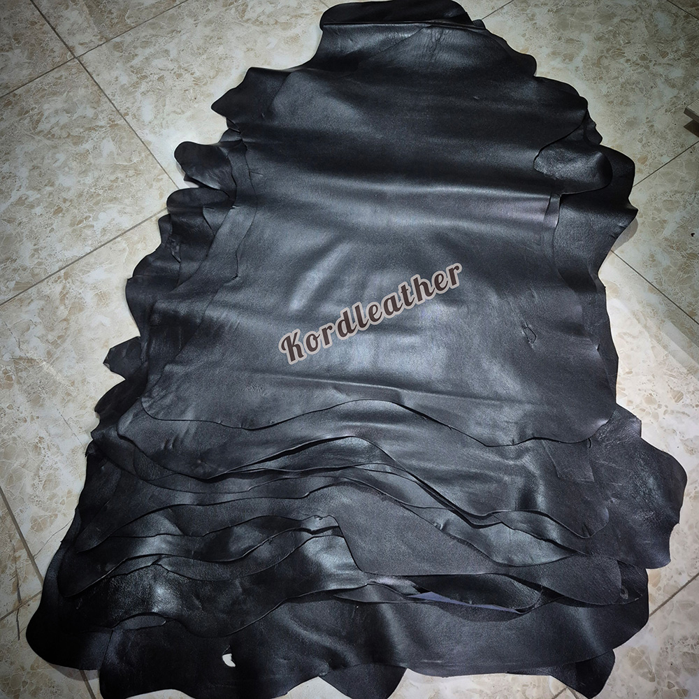 چرم ساده بزی مشکی سورت 1