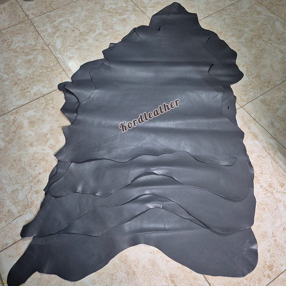 چرم ساده بزی طوسی سورت 1