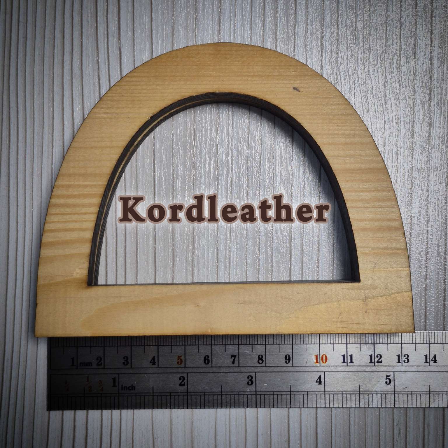 دسته چوبی کیف نیم گرد۲