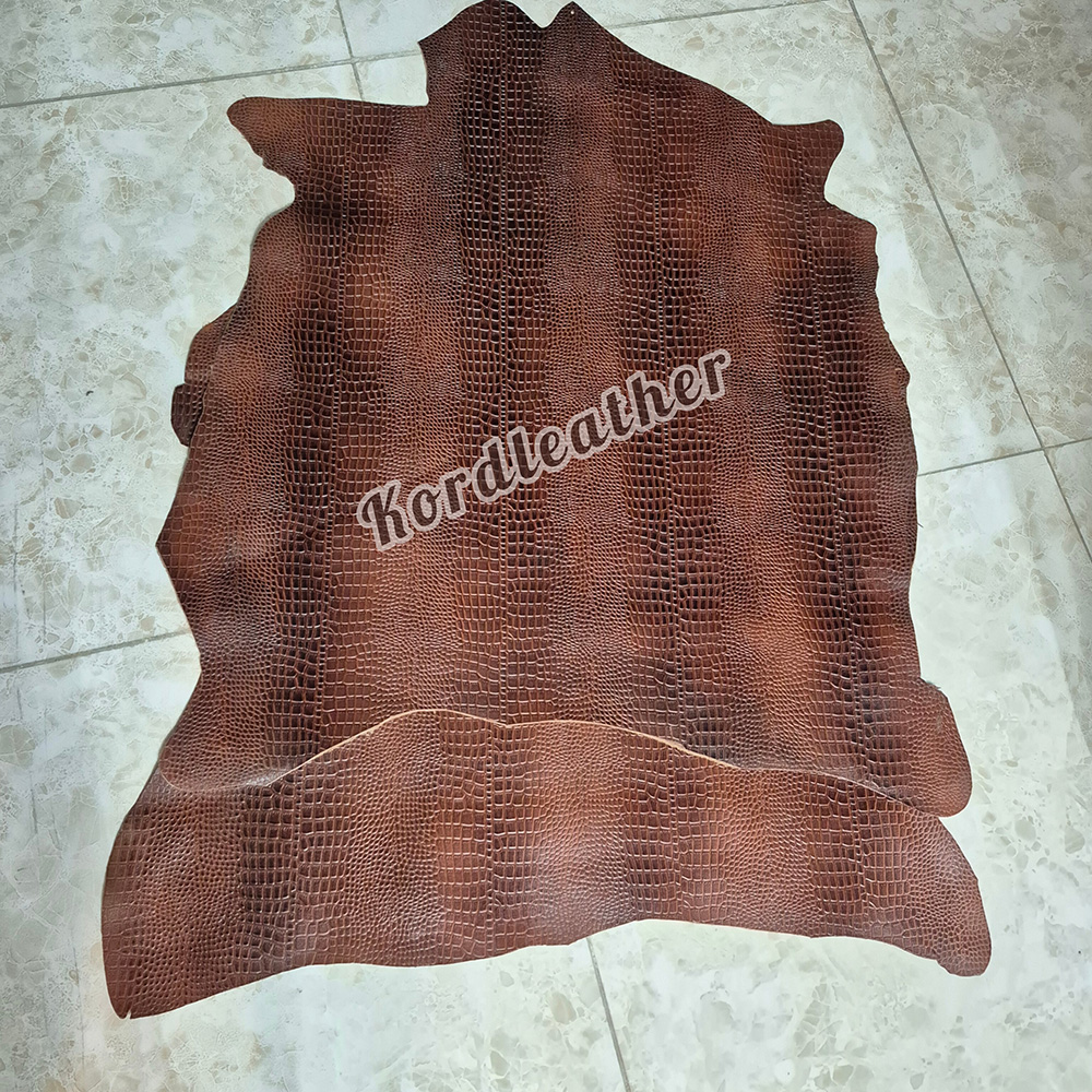 چرم بزی روکو قهوه ای